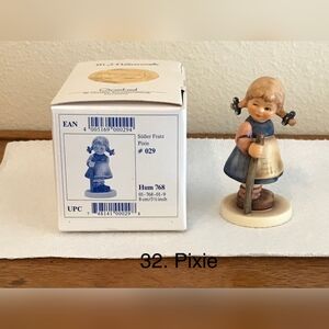Vintage Suber Fratz Pixie Goebel Hummel 768 1994